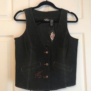 Harley Davidson Denim Vest